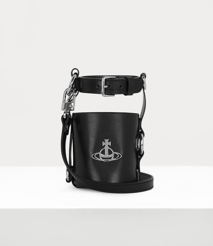 Vivienne Westwood STUDS OPEN WATER BOTTLE HOLDER